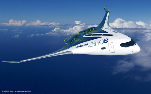 水素エンジン開発はトヨタだけではない、欧州エアバスが開発する水素エンジン航空機