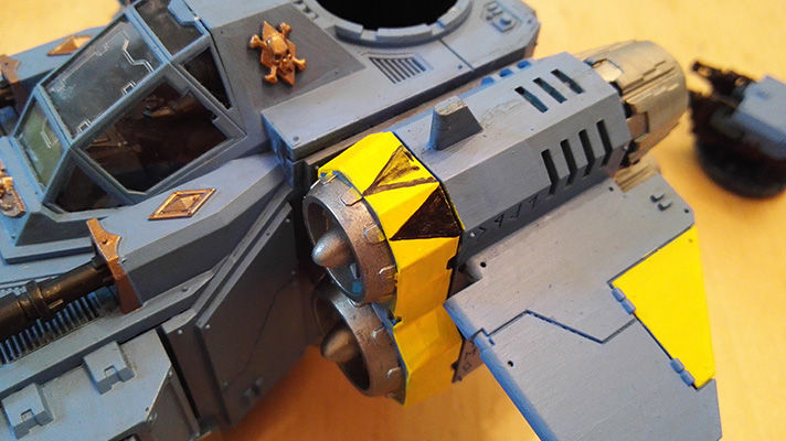 STORMWOLF &STORMFANG GUNSHIP : ミニチュアゲーム制作・対戦記