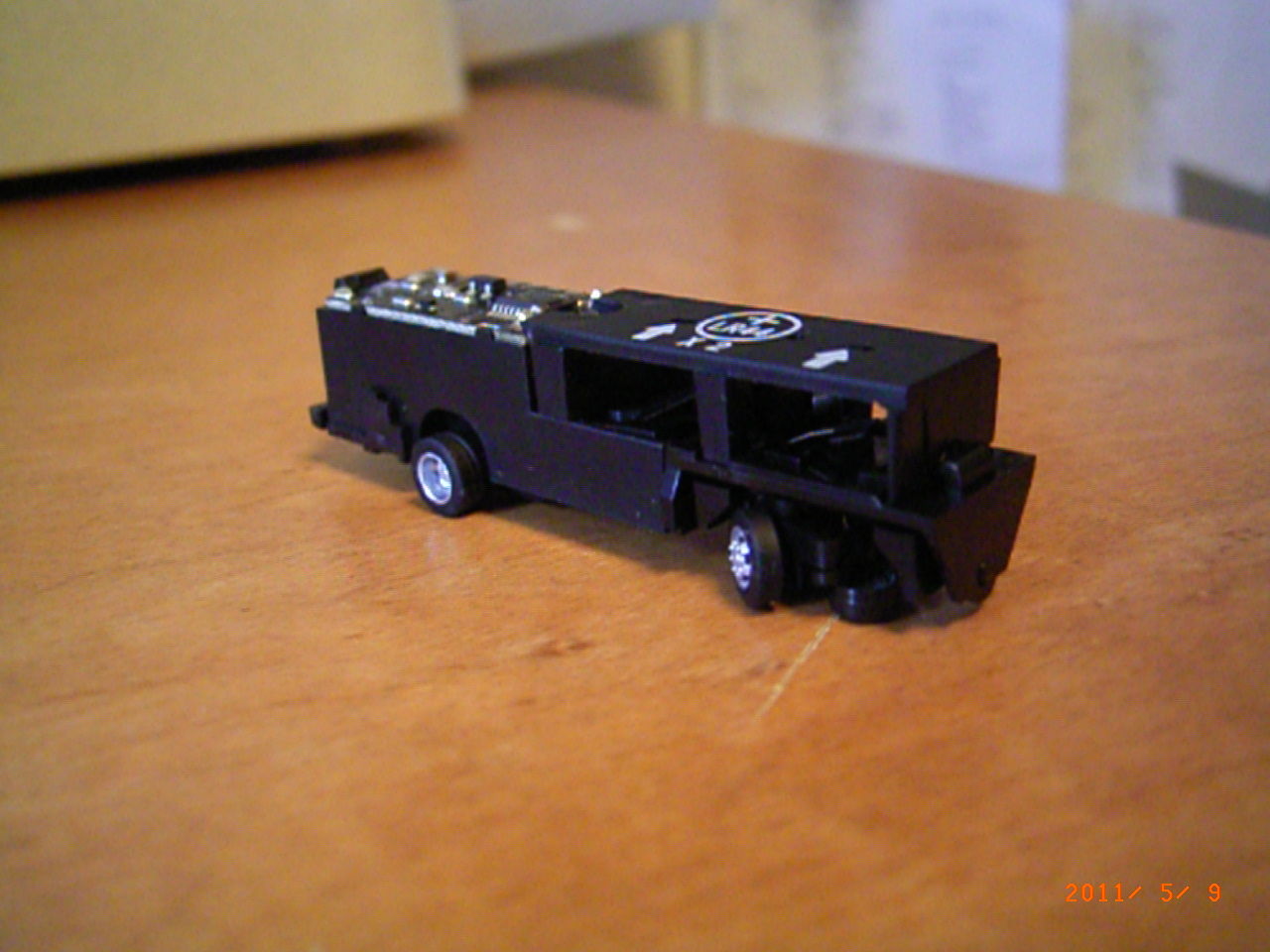 バスコレ走行システムを開けてみる 廃人二十面相のブログ