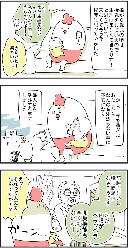 産後生理こない