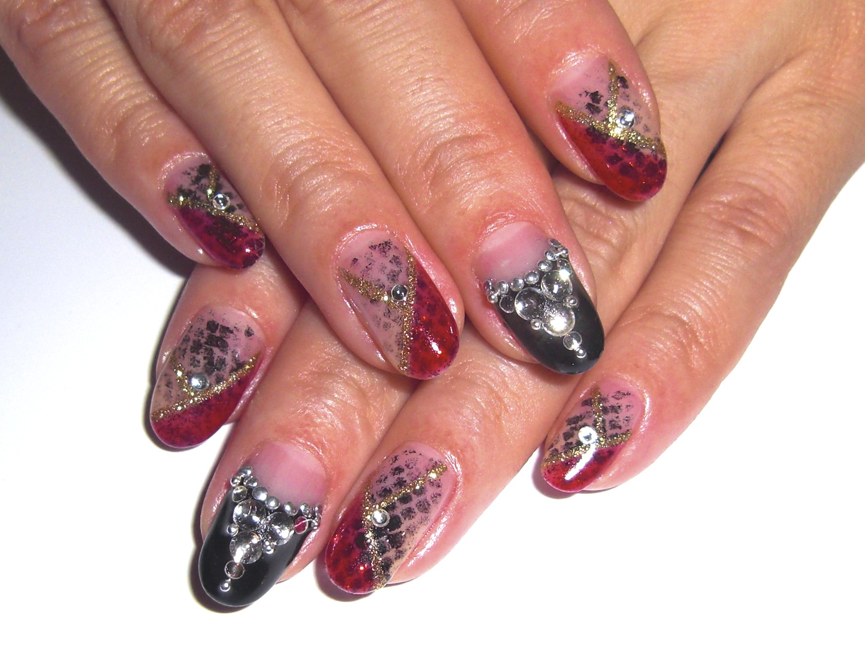 蛇柄sexyネイル Yucca Nail ネイルデザイン集