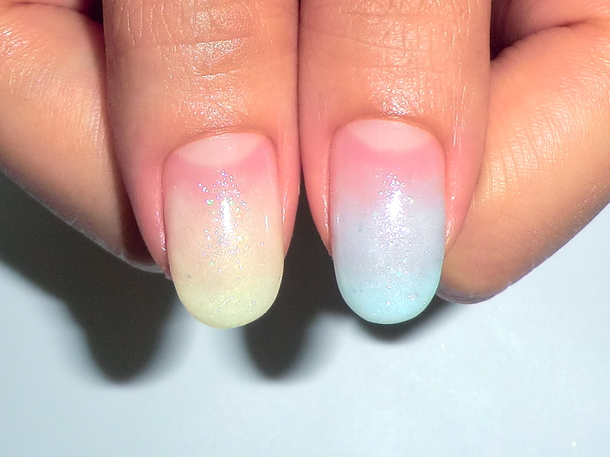 パステルグラデ リボンネイル Yucca Nail ネイルデザイン集