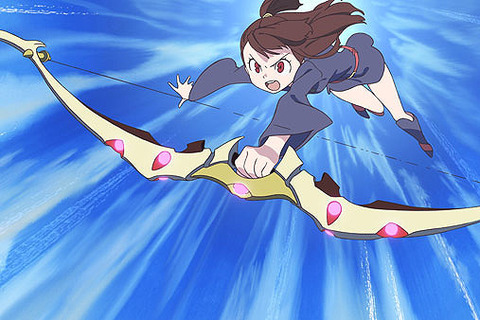 感動器官 リトル ウィッチ アカデミア よく動きよく笑え 活発な女の子アッコが主人公の魔法学校物語