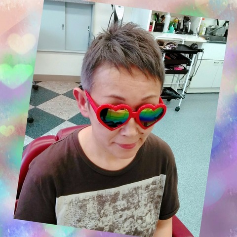 グレイヘア ベリーショートカット 泉区南光台comingの顔剃り大好き 天然嫁ブログ