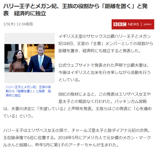 気になる4 英国王室
