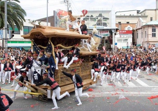 岸和田だんじり祭1