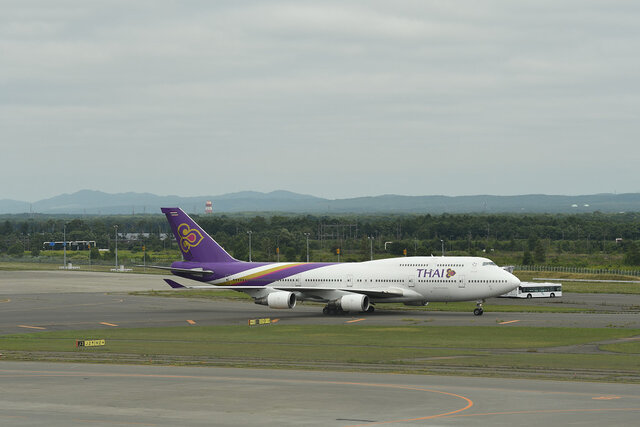 新千歳空港で撮影したb747 タイ国際航空 Turaco 旅と日常を綴る 新千歳空港で撮影したb747 タイ国際航空 Turaco 旅と日常を綴る