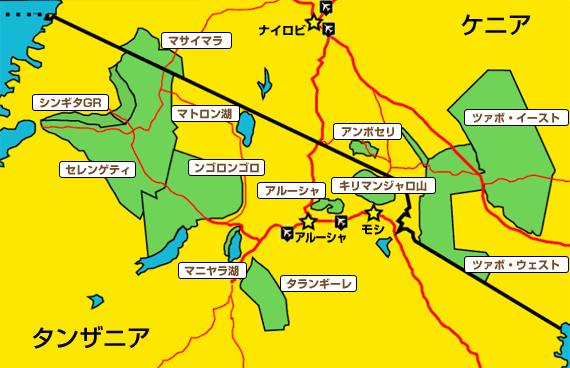 Africa_safari_map