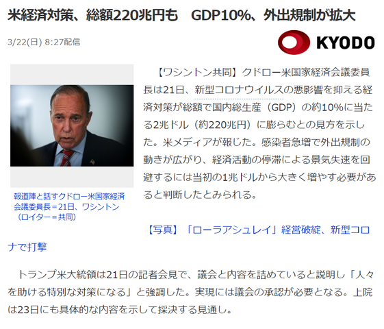 気になる5 米国経済対策