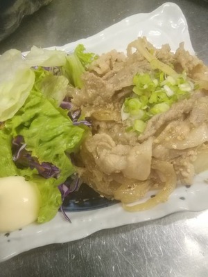 豚の生姜焼き