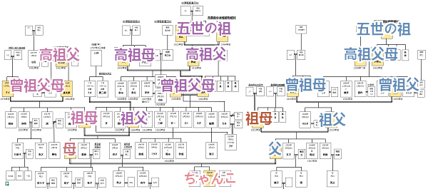 家系図