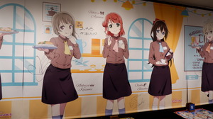 歩夢 かすみ しずく コラボカフェ衣装