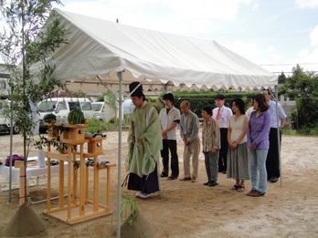 Ｍ邸地鎮祭-2