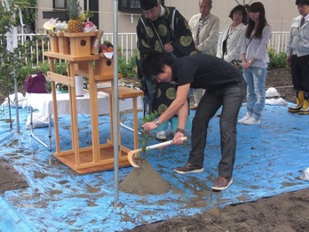 Ｍ邸地鎮祭-2