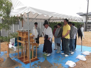 Ｈ邸地鎮祭-1