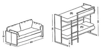 二段ﾍﾞｯﾄﾞ-2