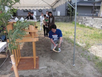 Ｅ様地鎮祭-2