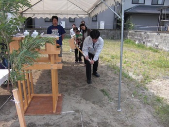 Ｅ様地鎮祭-3