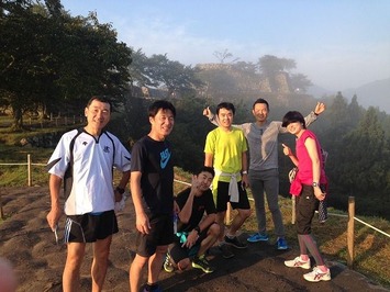 一泊研修 竹田城跡_1258