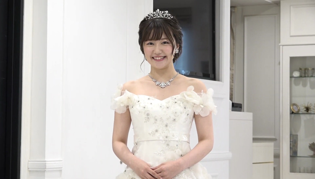 三澤紗千香さんのウェディングドレス姿が眩しかった 結婚式は あいのなか で 第17回 Twitterアニメ実況民のブログ