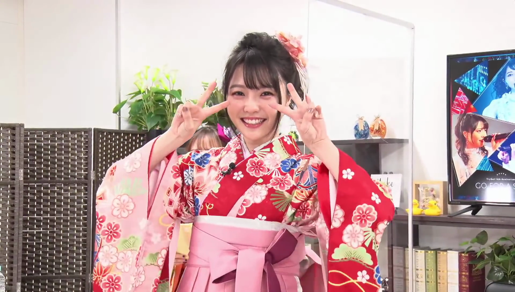 麻倉ももさんの袴姿がかわいかった Trysail Studio Live Blu Ray発売記念 新年特番 キャプ画像と感想 Twitterアニメ実況民のブログ