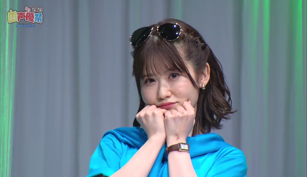 花井美春さん鈴代紗弓さんのあざとかわいい表情が良かった 音泉祭り特番 超声優祭21 キャプ画像と感想 Twitterアニメ実況民のブログ