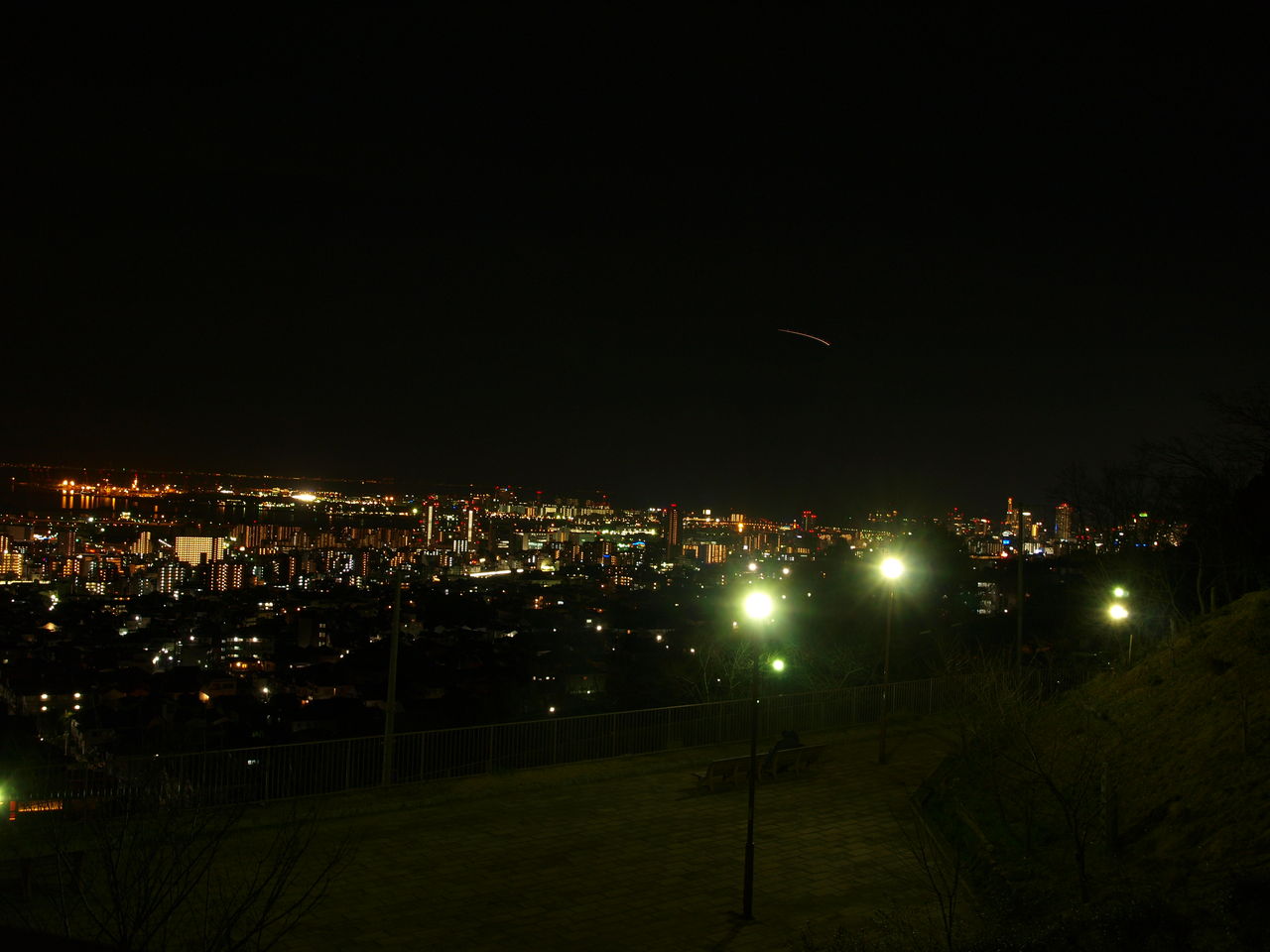 神戸夜景散歩 灘丸山公園 その２ 陽だまり 夕闇散歩