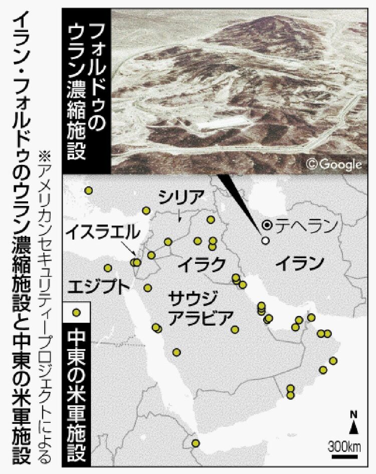 イランのフォルドゥ核施設：破壊の現状と影響