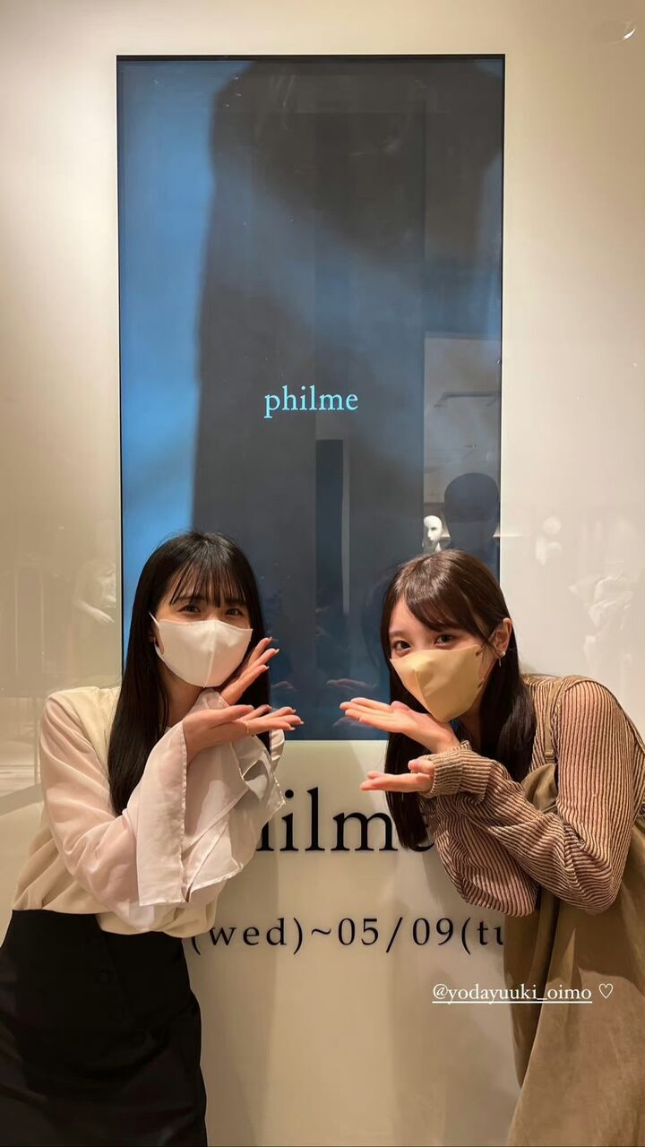 【大園桃子】OGも来店！！philmeに駆け付ける乃木坂メンバーに愛を感じる！！