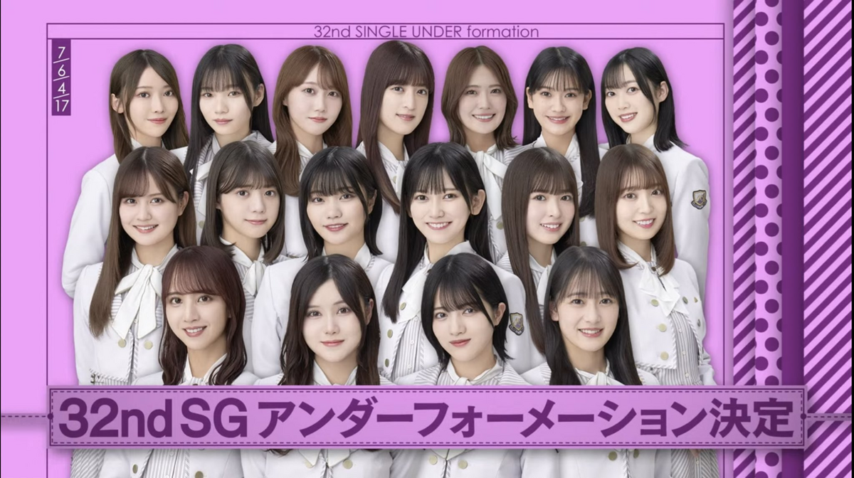 【乃木坂46】もしかして過去1歌唱力があるアンダーはいま??