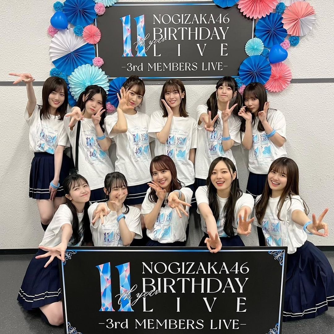 【乃木坂46】やり切った後の3期生集合写真がめっちゃ素敵!!