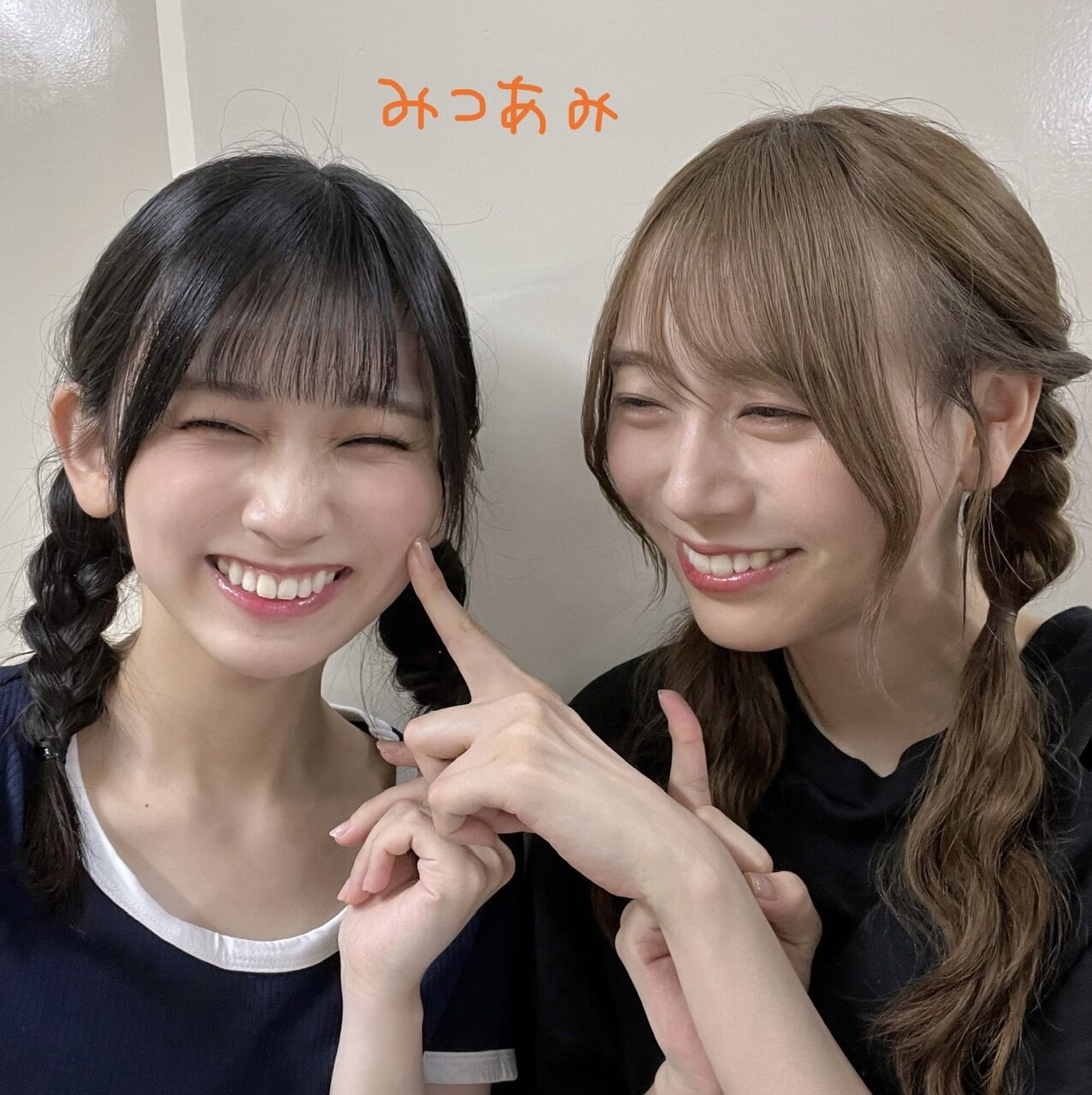 【乃木坂46】三つ編みツーショット！！これは良すぎｗｗｗ