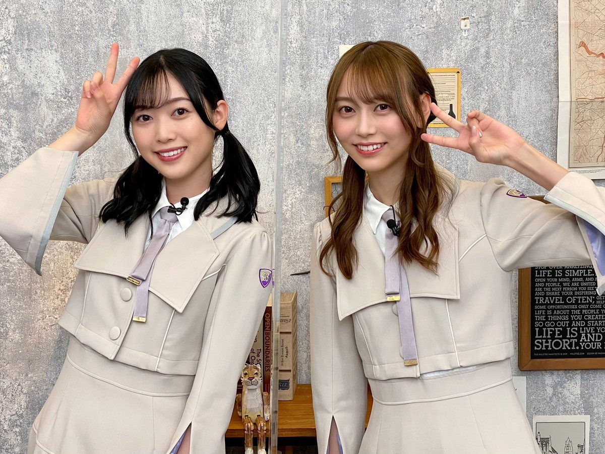 【弓木奈於】おさげーｗｗ髪色明るいけどやっぱり似合うねｗｗｗｗｗ