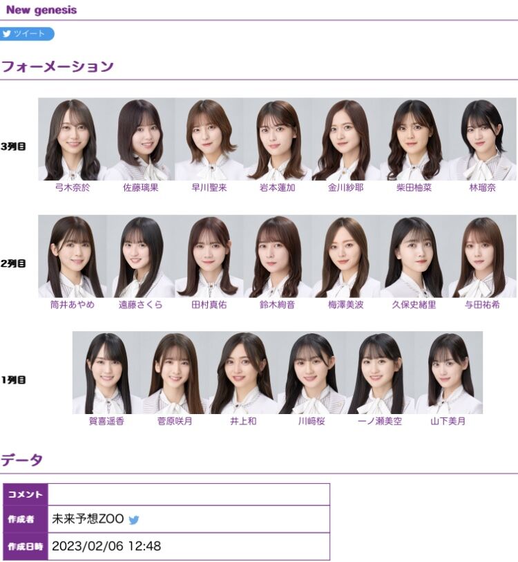 【乃木坂46】リーク通り！？32th選抜くるーーー