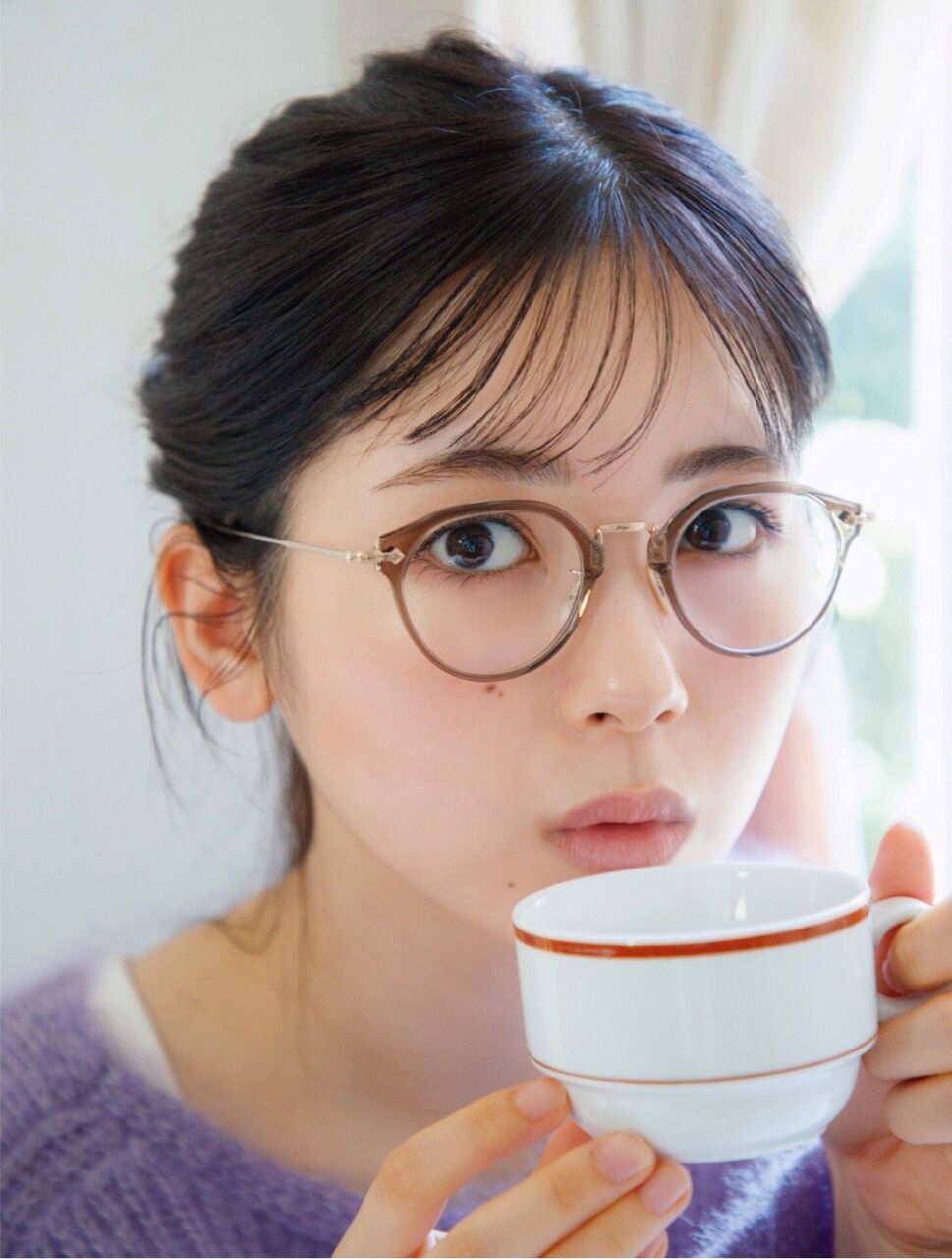 【筒井あやめ】眼鏡姿がガチでレベチなあやめちゃんwwwwwwwwwwww