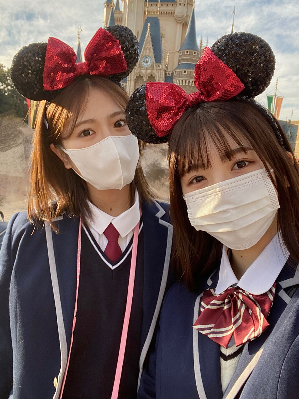 【乃木坂46】制服でディズニー、かわええええwwwwwwwwwwwwwwwww
