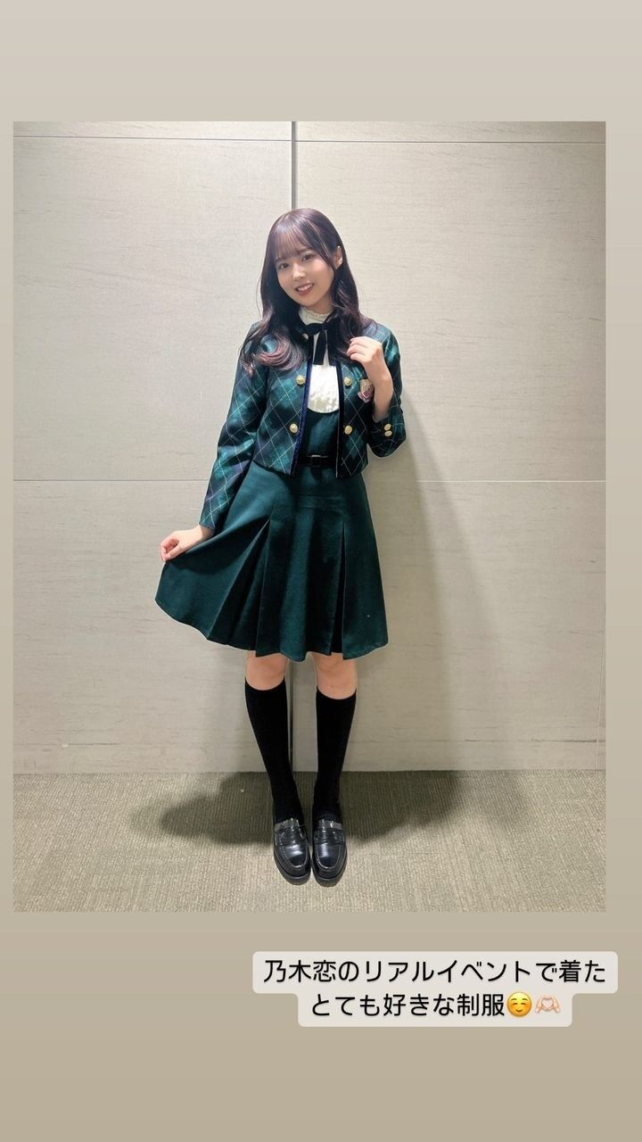 【乃木坂46】佐藤璃果ちゃんの乃木恋のリアルイベントで着た制服が可愛すぎてたまらんｗｗｗｗｗｗｗ