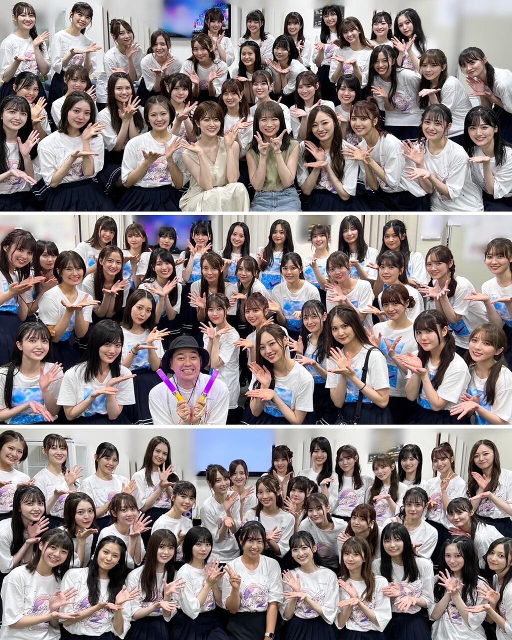 【乃木坂46】集合写真、前にでるメンバー考えられてるのすごいなぁ