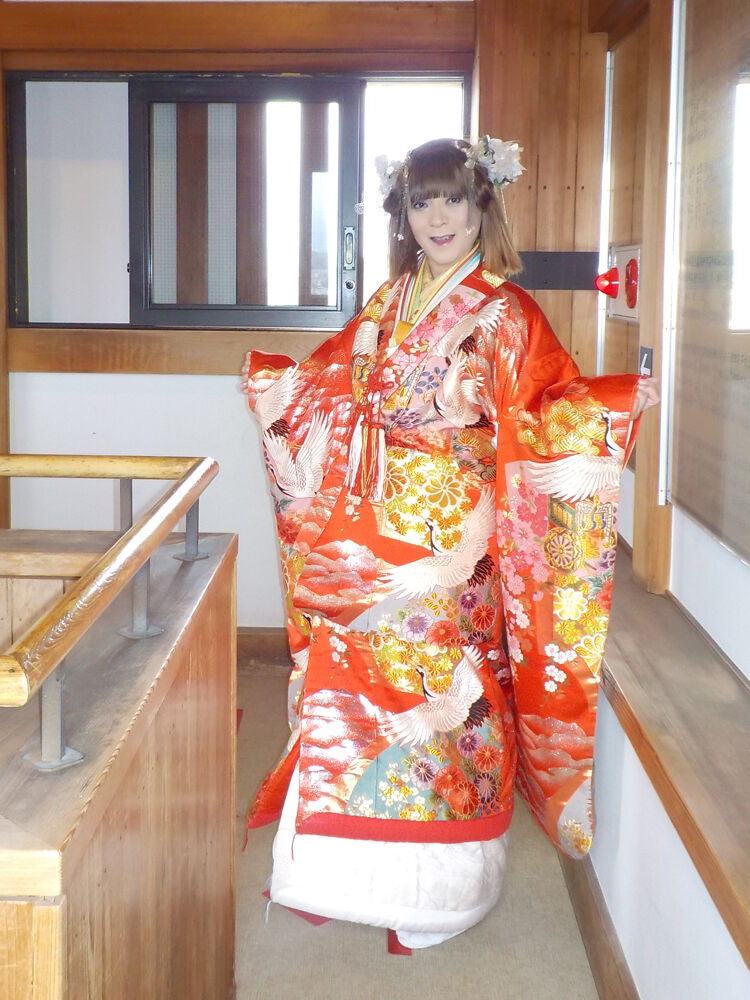 京都「福知山城」を打掛おからげ姿で散策。 : sinfonia結衣