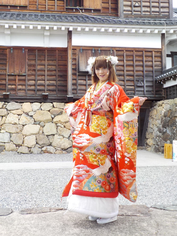 京都「福知山城」を打掛おからげ姿で散策。 : sinfonia結衣