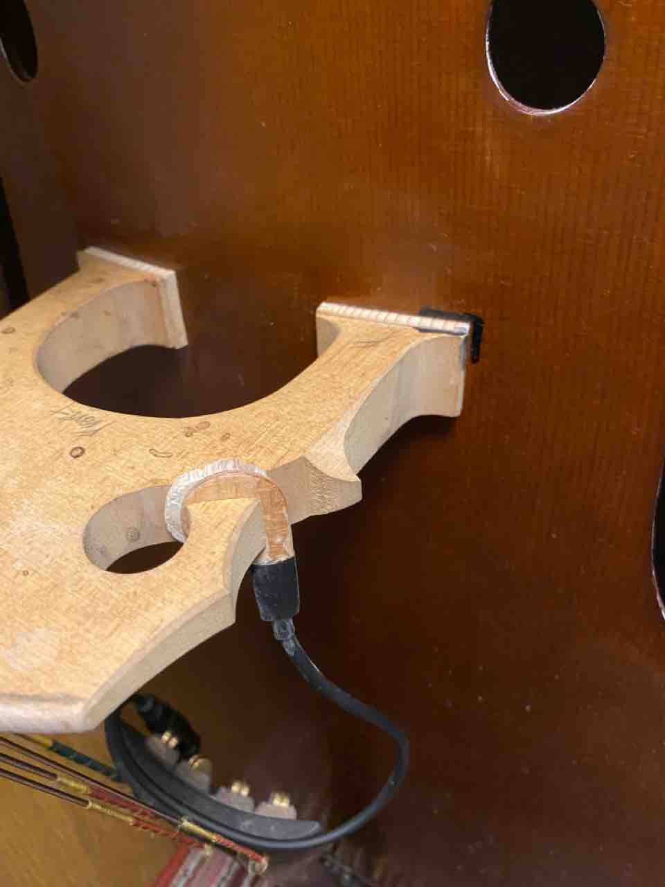 コントラバスのピックアップ交換 : ユジヤマ☆BLOG