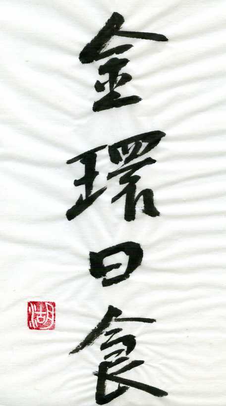 金環日食