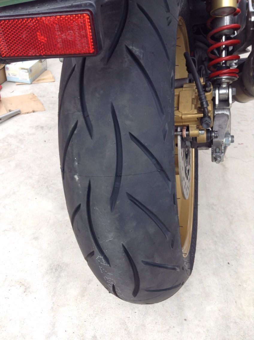 Cb400sf Rim CB400SFタイヤ交換とインプレ : XJRおやじのノンビリblog