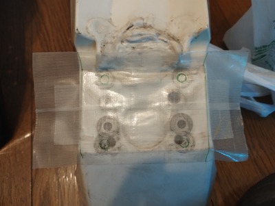 穴加工位置確認