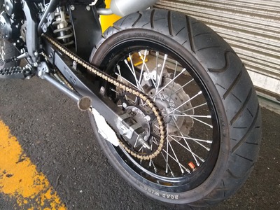 D-Tracker150SEゴールドチェーンデカロケ