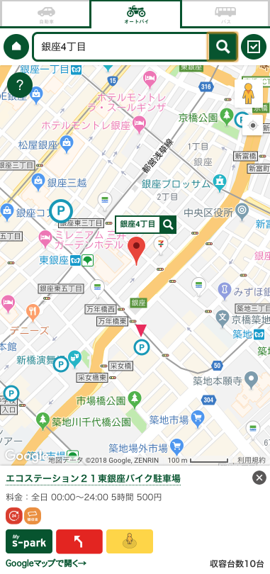 s-park-マップ表示
