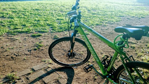 祖師谷公園とMTB