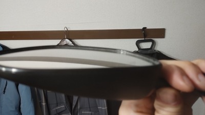 湾曲したワイドミラー