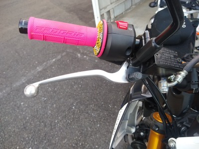D-Tracker150SE純正レバー