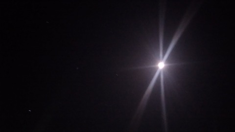 夜の月の写真